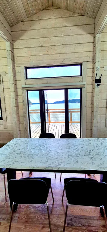 Раухала Деревянный Коттедж на воде