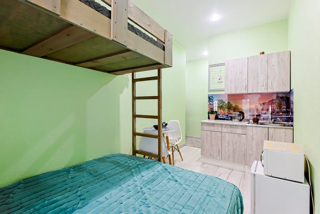 Уютная студия с парковкой в центре