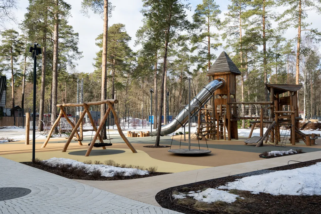 Студия с бассейном на берегу Финского залива