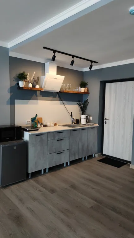 Номер с балконом, видом на реку Волга и гору Арбуга