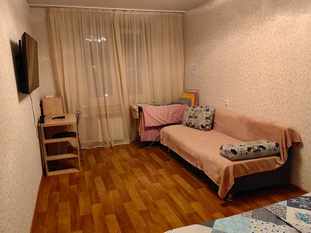 Просторная квартира с балконом