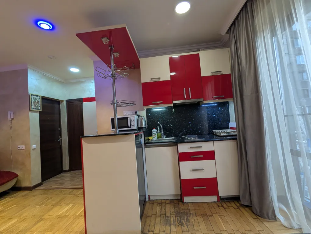 Уютная квартира с открытом балконом