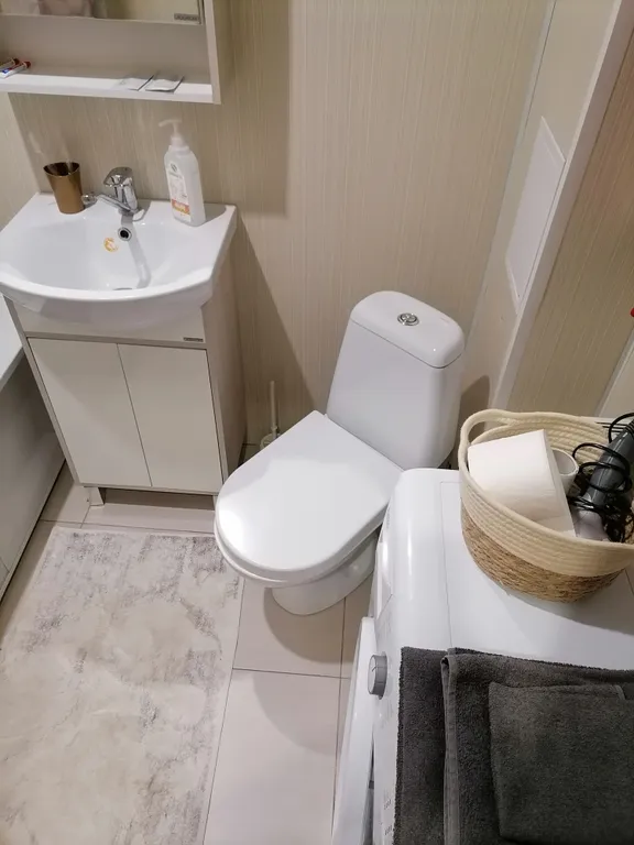 Квартира Квартира Уютная студия в пастельных тонах с панорамным видом на город — Краснодар