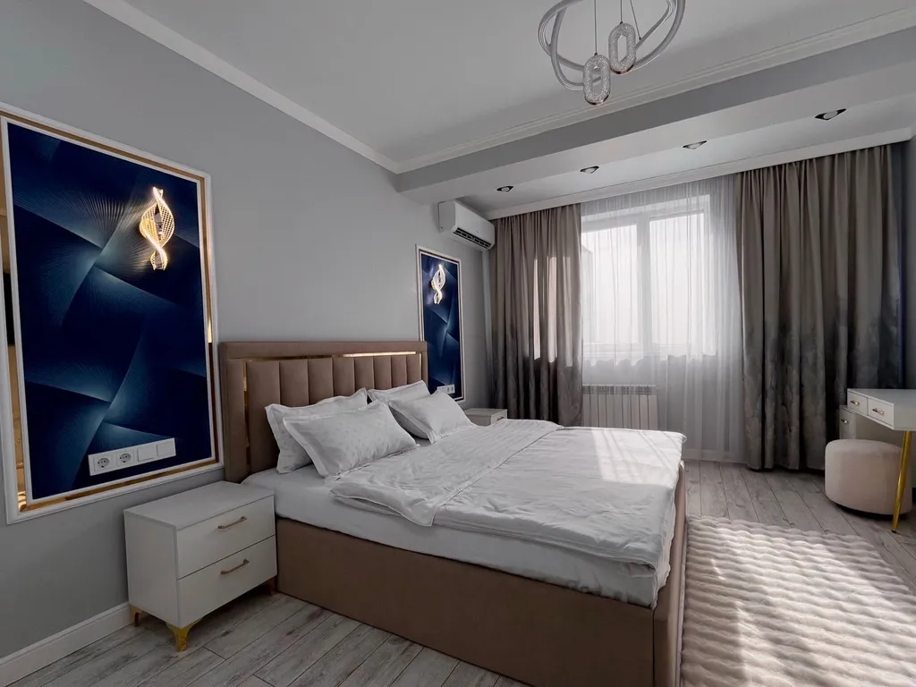 Квартира 3х комн простор в ЖК «Раимбек резиденс», центр Алматы & питьевая вода — аренда посуточно в Алматы