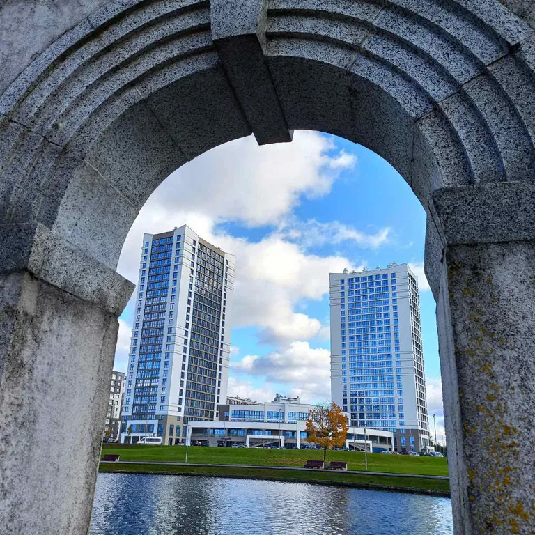Квартира Квартира The View Apartment, стильные, изумительный вид, Dana Mall — Минск