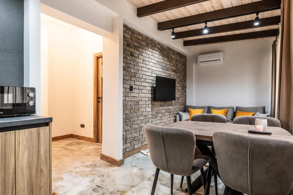 Аттик Лофт | 38 м² | 1 этаж + виды на вершины