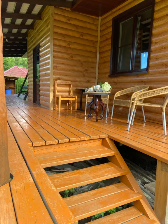 Уютный коттедж с камином