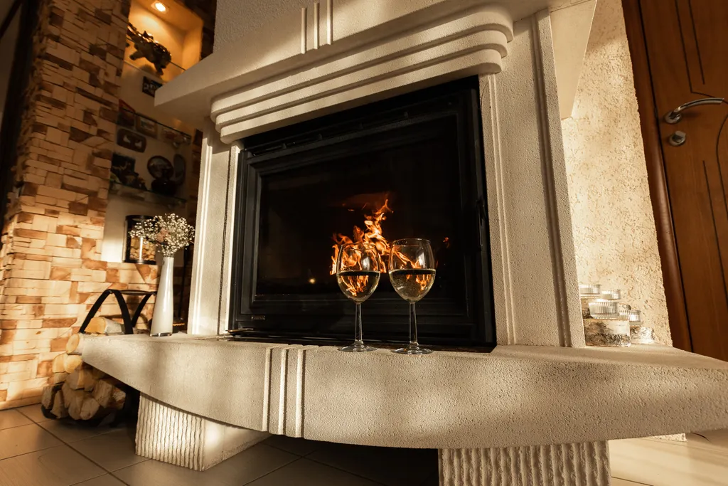 Семейный таунхаус с камином и сауной