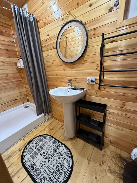 Коттедж Эко-апартаменты с видом на Машук в стиле Барн-Хаус в Цветнике — Пятигорск