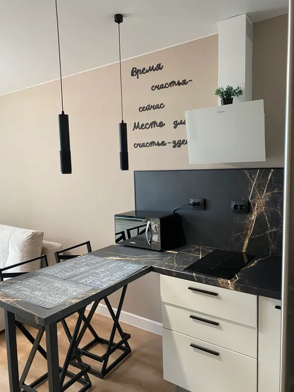 Новая квартира с видом на город