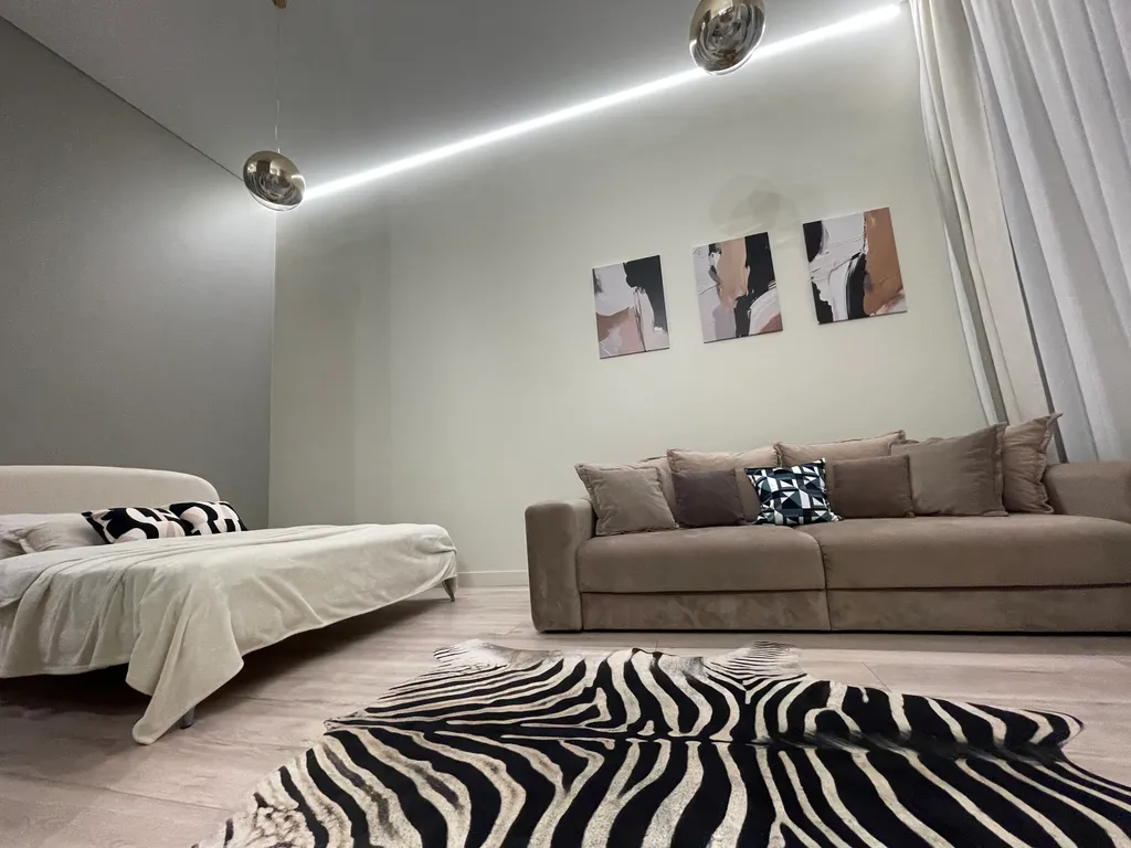 Квартира-пентхаус с высокими потолками