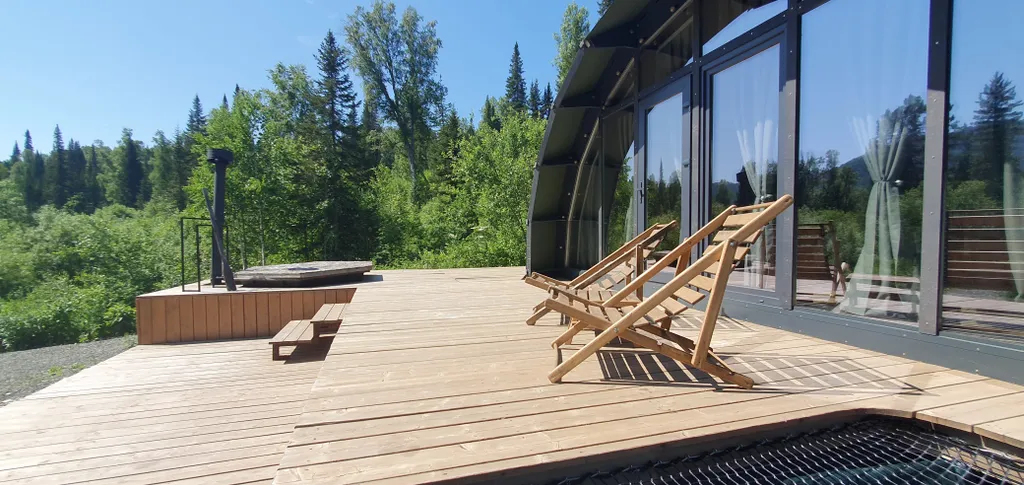 Эксклюзивный Shell House с банным чаном на террасе