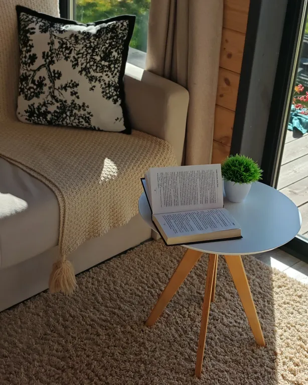 С дровяной сауной и видом на лес и закаты