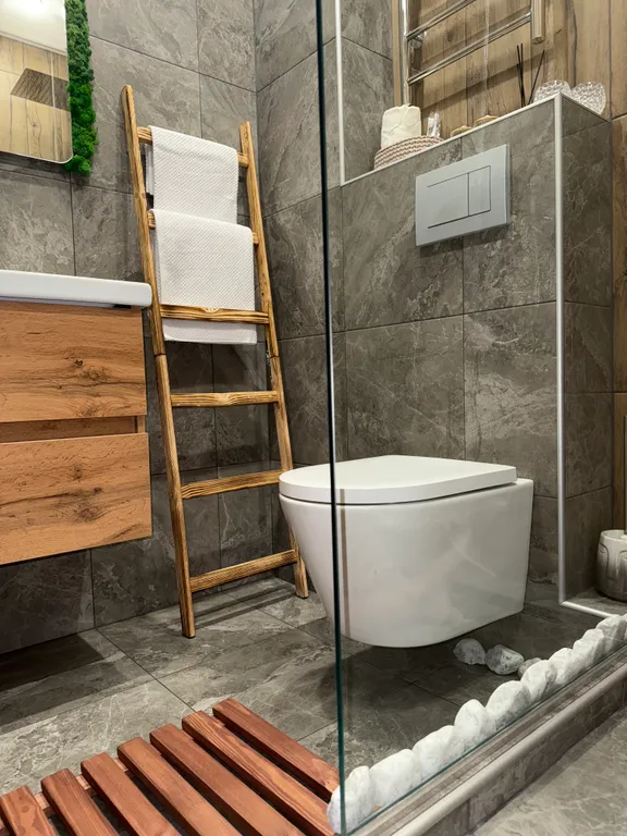 Уютная студия рядом с лесом