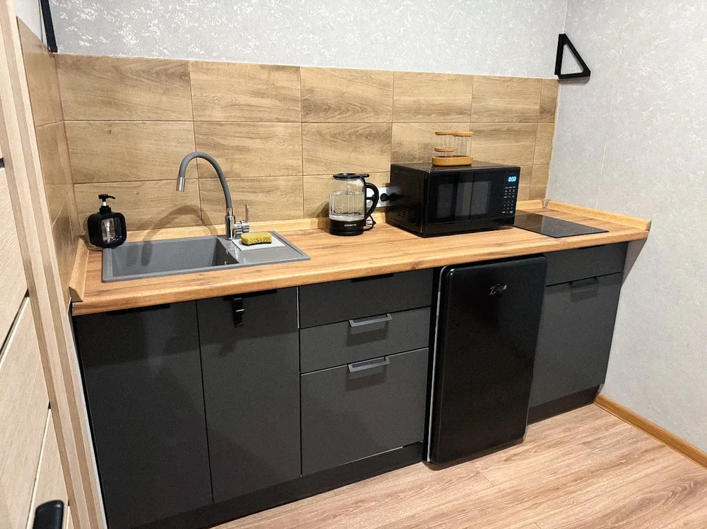 Квартира с личной верандой и парковкой