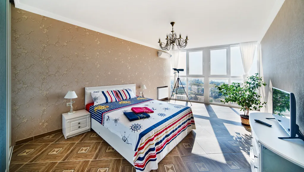 Квартира Очень красивая квартира с великолепным видом на море и парк — Севастополь