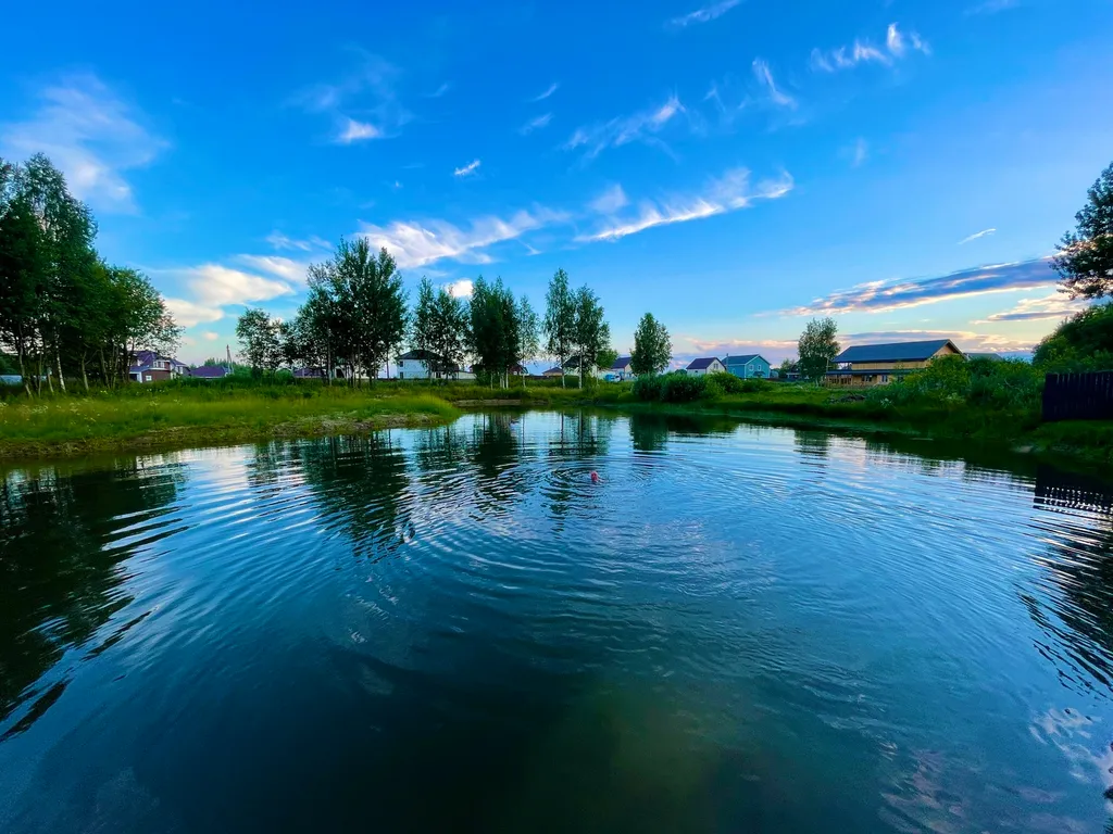 Дом Благодать у пруда семейный