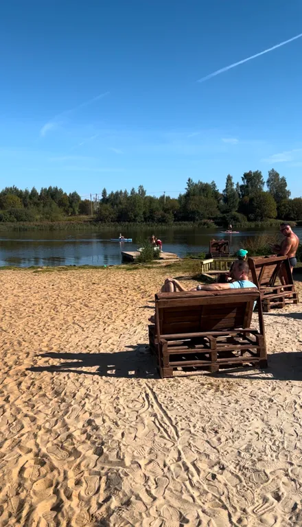 Уютный загородный дом-баня у озера