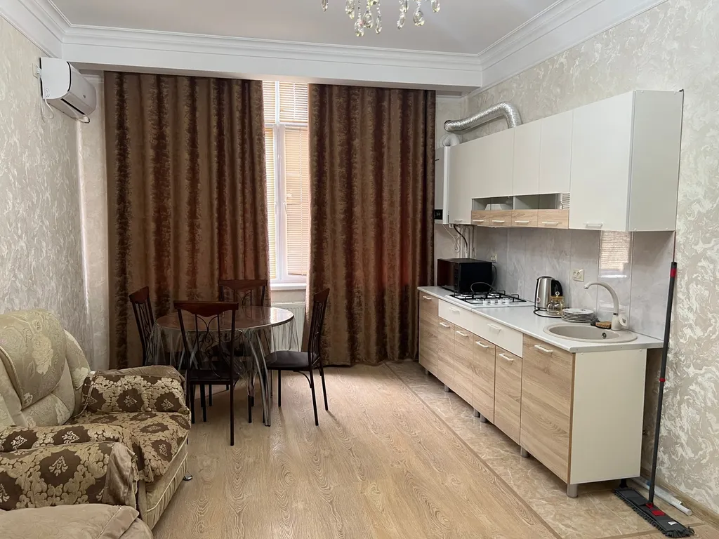 Уютная квартира в новостройке со свежим ремонтом с видом на море — аренда посуточно в Избербаш