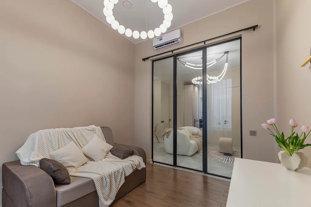 Квартира Квартира Люкс с двумя спальнями и видом на Москва реку — Москва