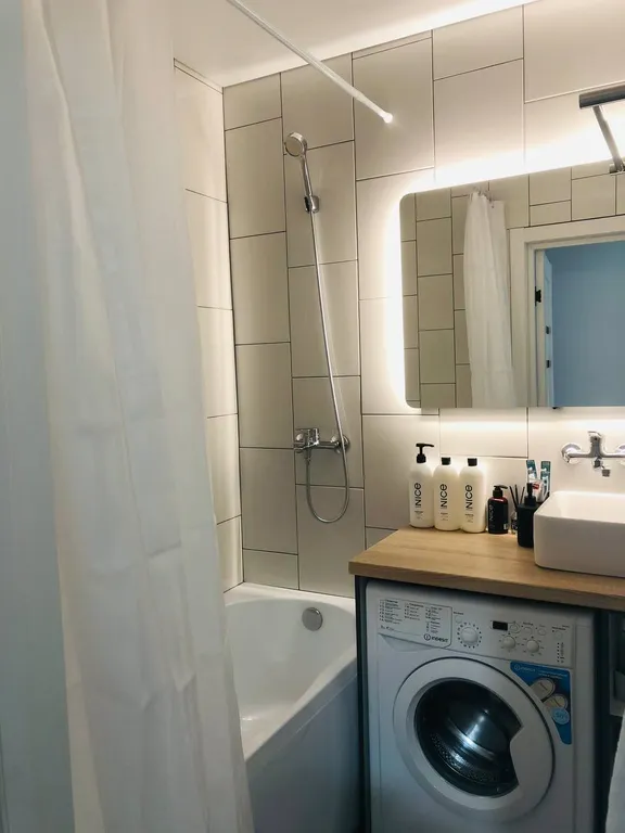 Стильная квартира в центре города с панорамным видом