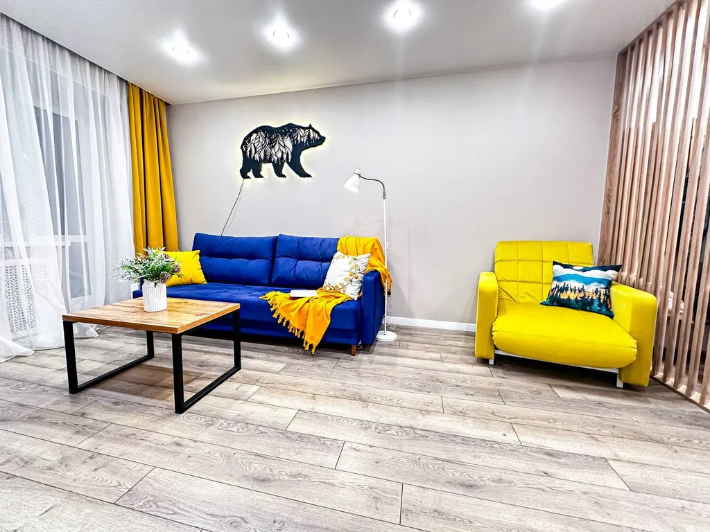 Просторный апартамент, можно с животными