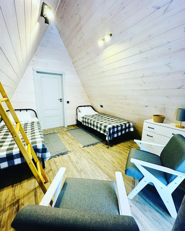 Дом A-frame, 6-местный