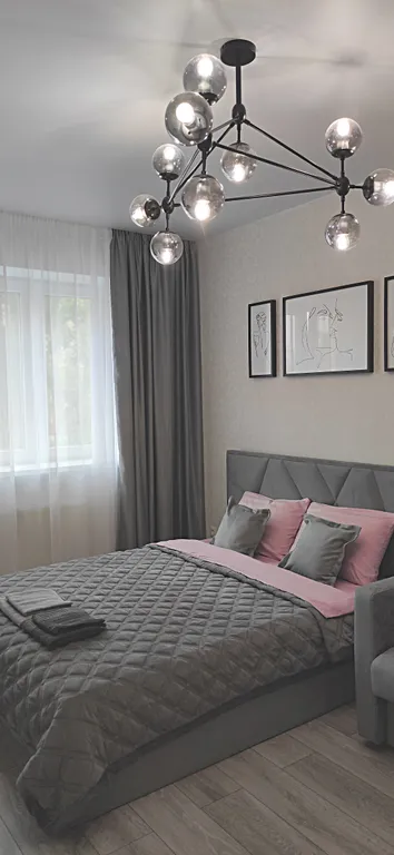 Квартира с современным ремонтом и мебелью рядом с Шереметьево