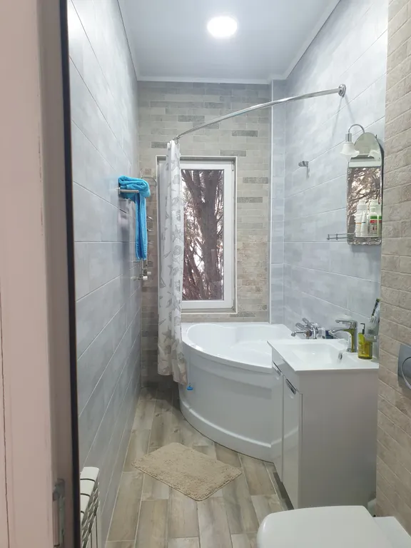 Квартира с террасой, видом на море, в 3 минутах от пляжа