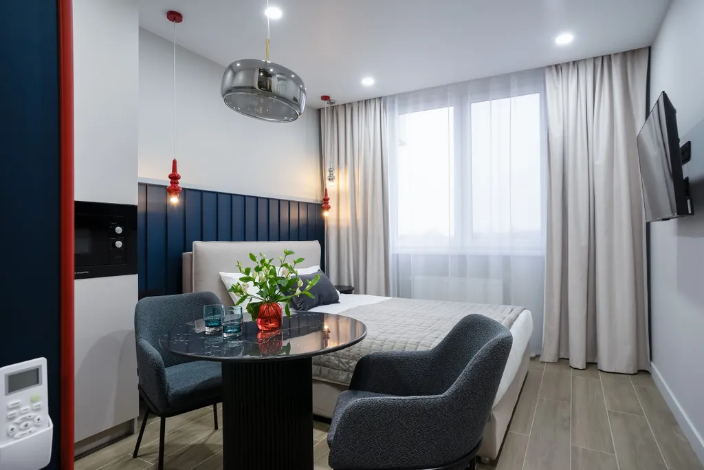 Квартира Квартира Уютная студия Pavlov Волна у моря — Светлогорск