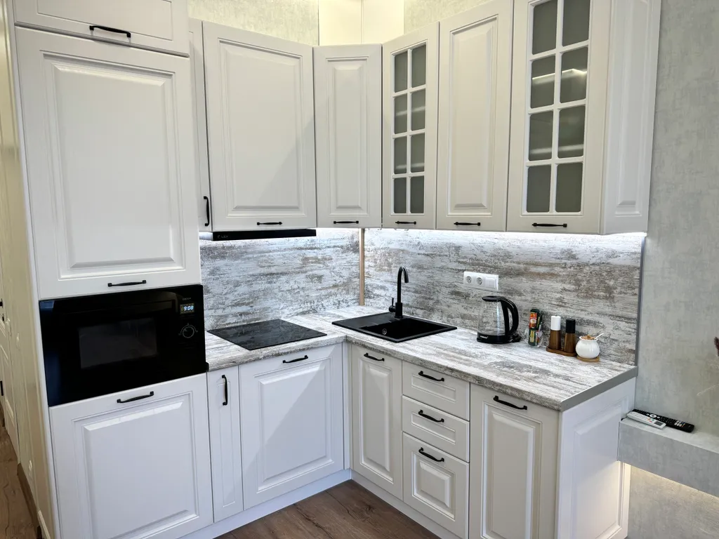 Уютная квартира - студия с видом на горную реку