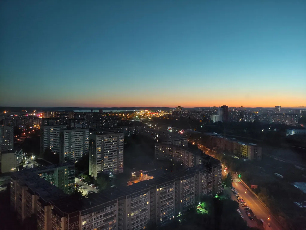 Вечерние огни Татлин