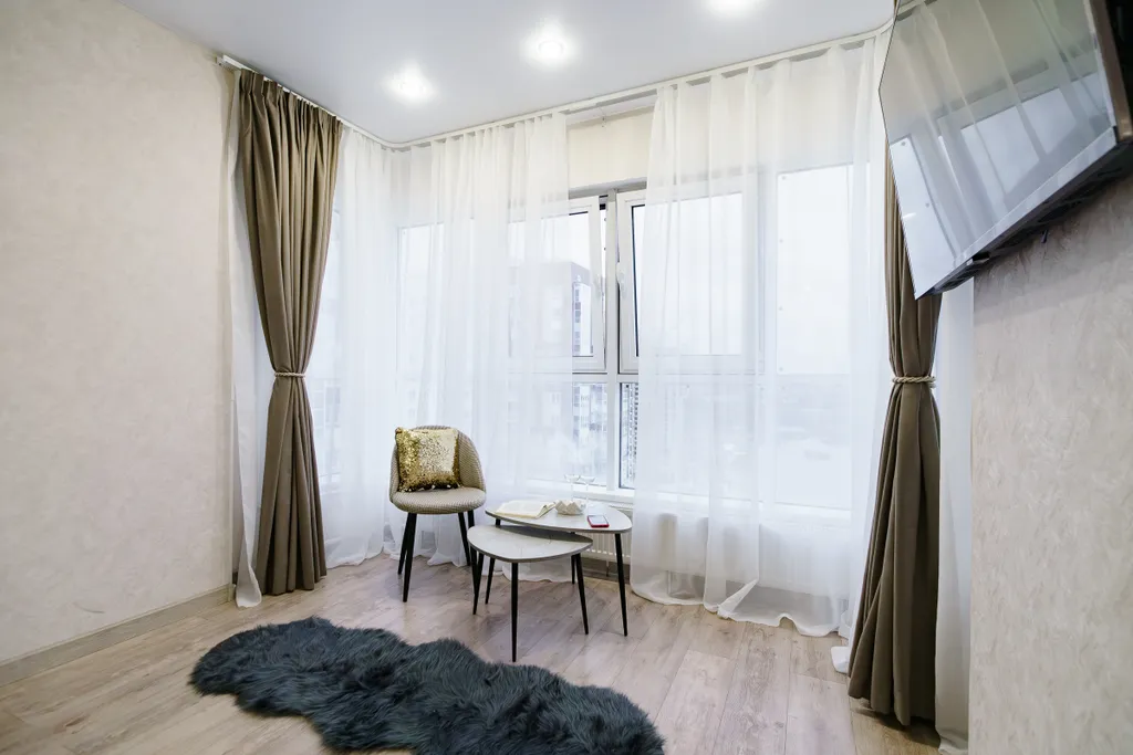 Апартаменты с панорамным видом на набережную реки