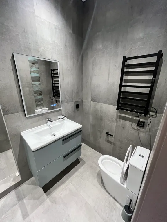 Коттедж на берегу озера с сауной