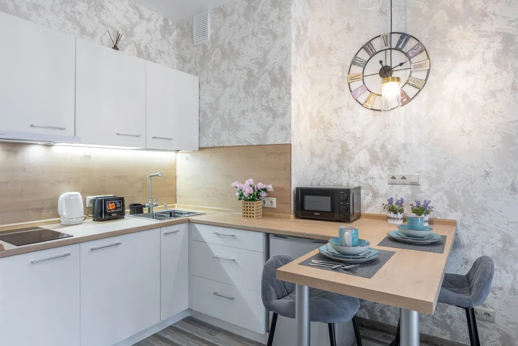 Студия с дизайнерским ремонтом в ЖК Прокшино Нежность