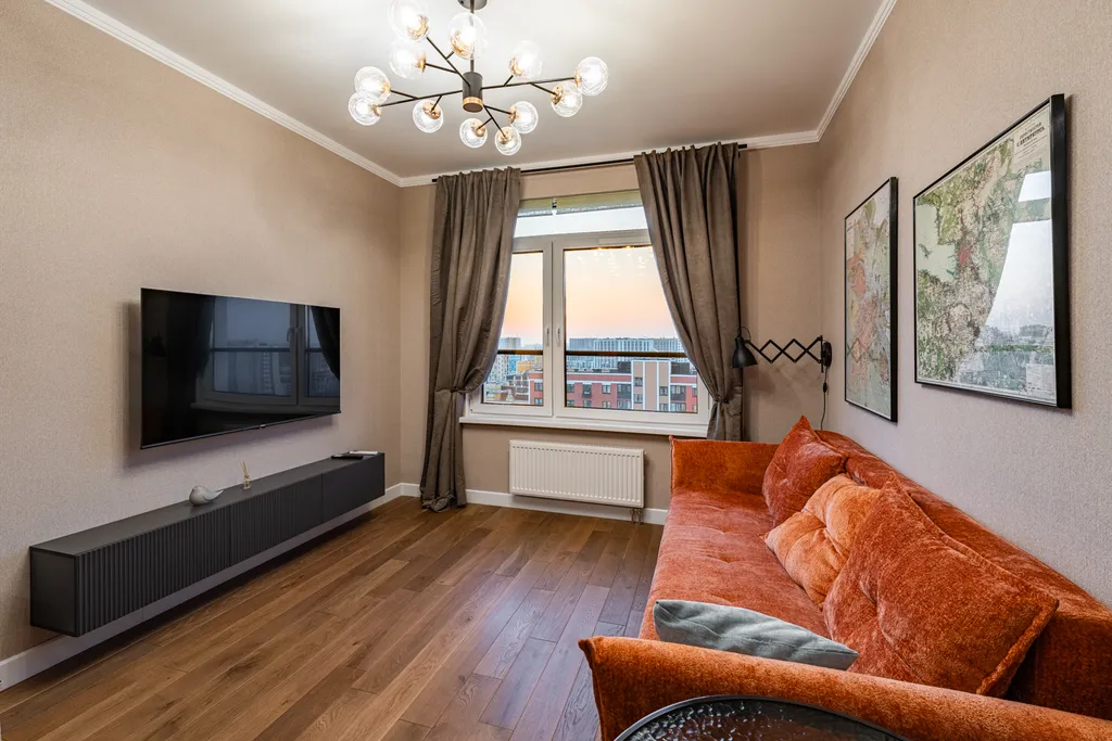 Квартира Квартира Апартамент ApartPro Delux — Москва