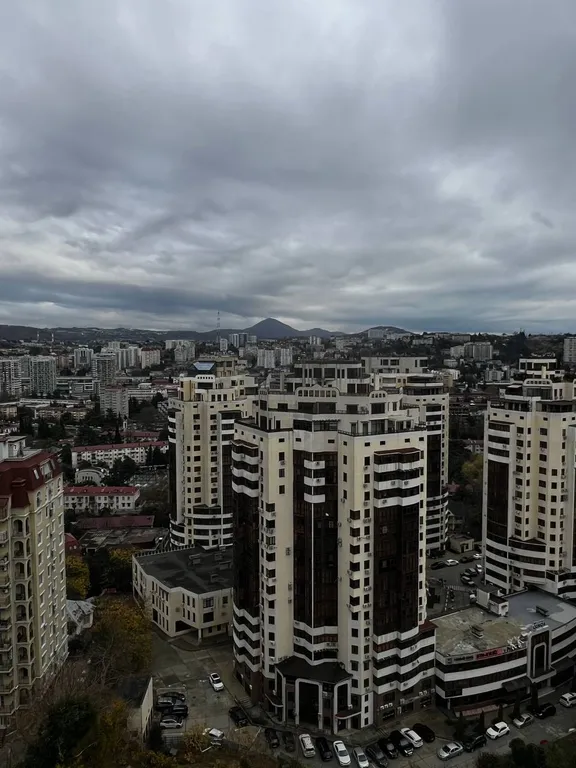 Уютная евродвушка с видом на море, горы и парк Ривьера