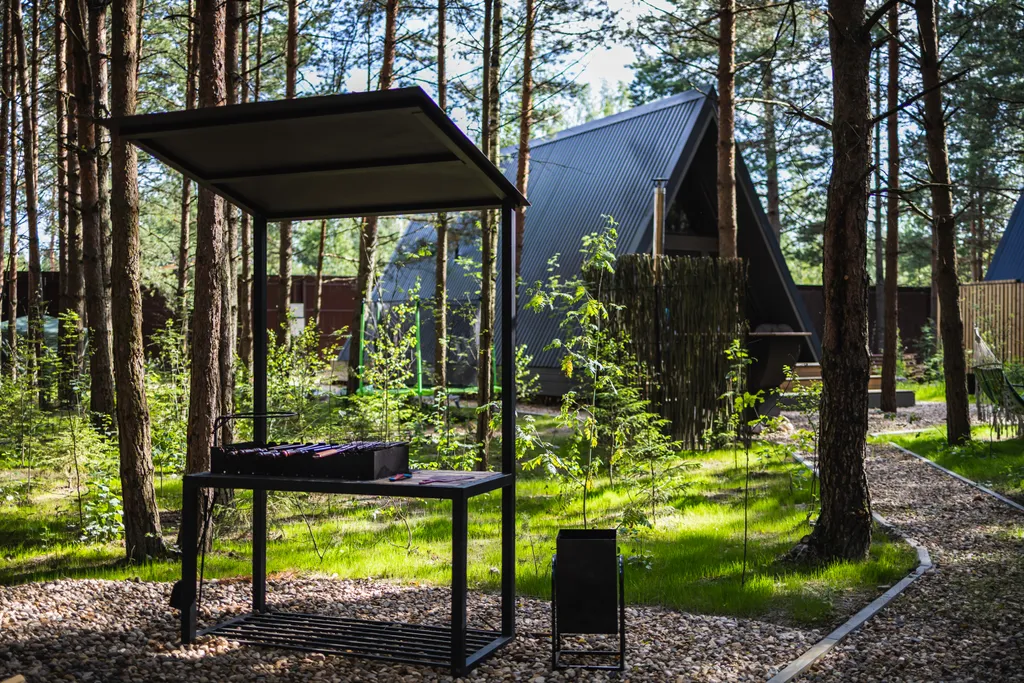 Коттедж Коттедж А-Фрейм грей — Павловский Посад