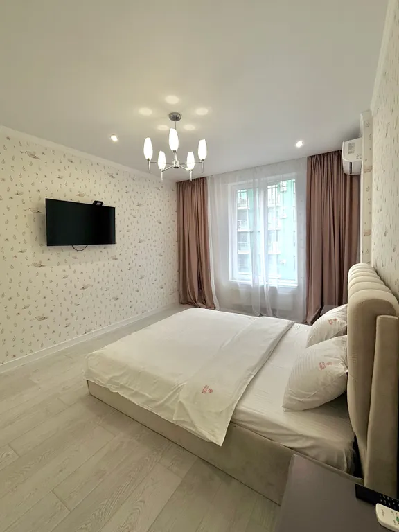 Уютная квартира в железноводске на 6 гостей в новом жк с видом на горы