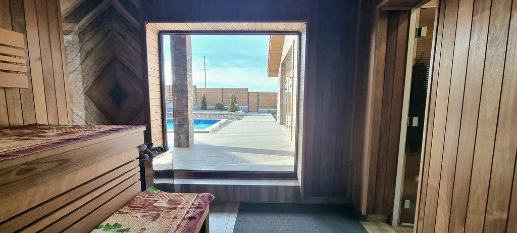 Уютный дом с термальным бассейном и баней