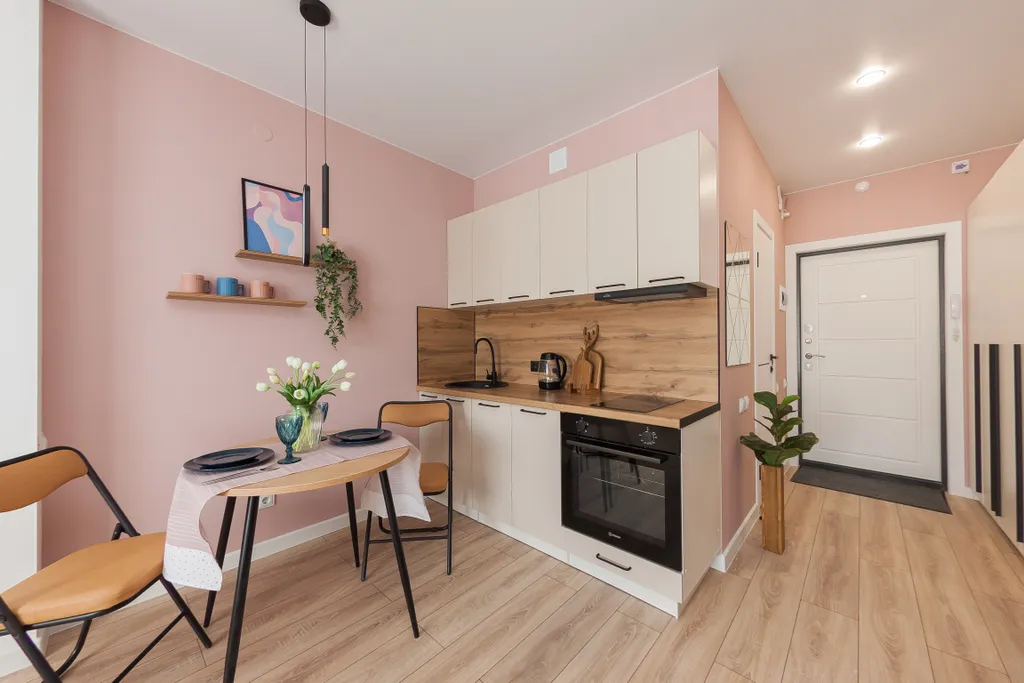 Абсолютно новая уютная дизайнерская квартира-студия