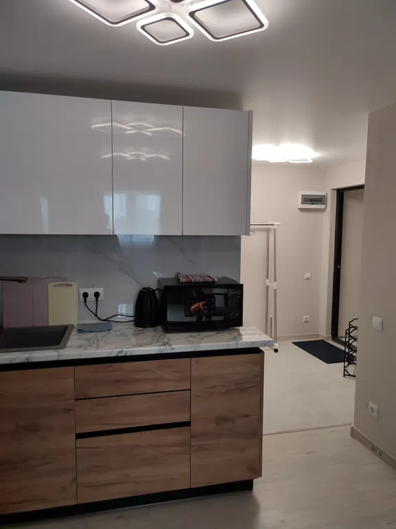 Новая, небольшая студия, евро, всё есть, кресло раскладывается