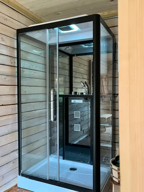 Уютный домик с баней 100'