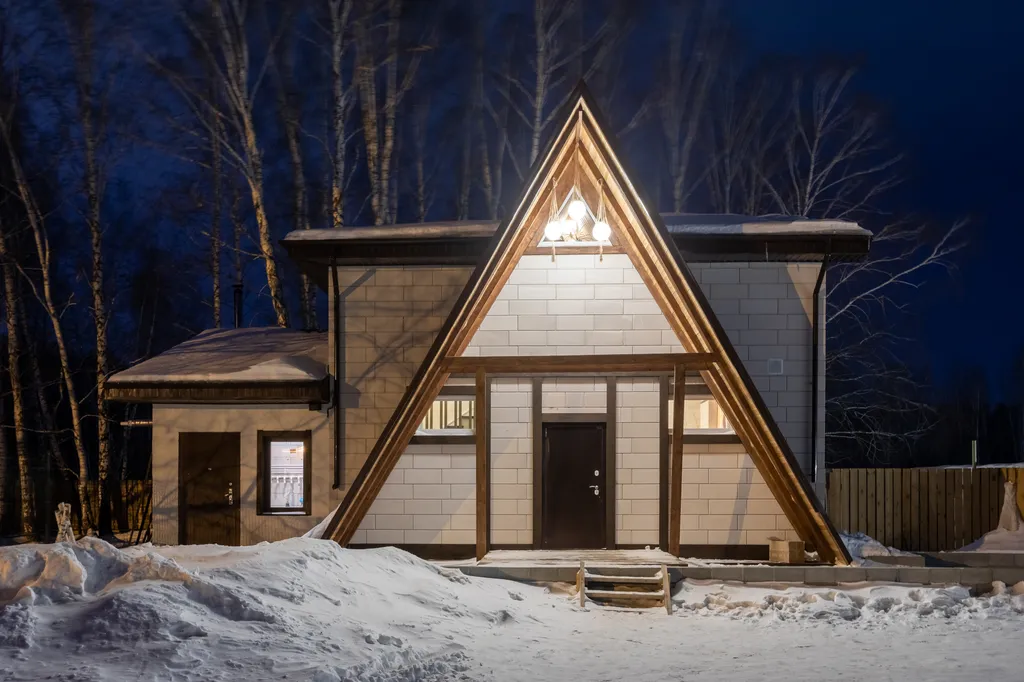 Виноград, дом на 6-8 человек в лесу