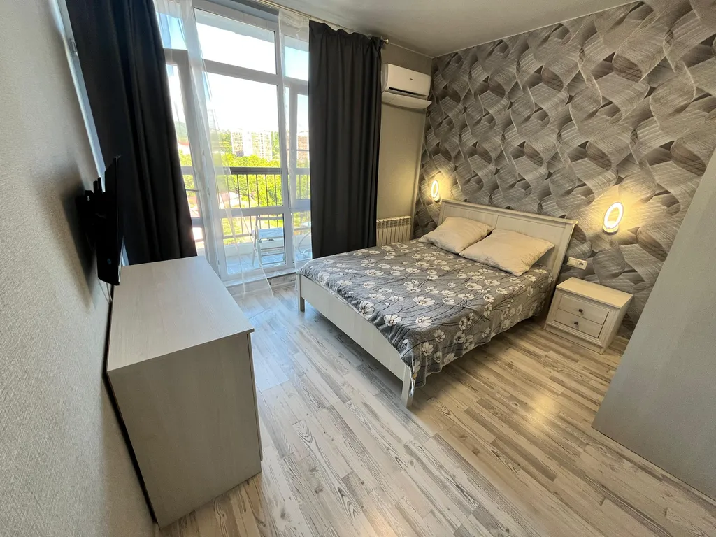 Апартаменты с видом на горы с балконом