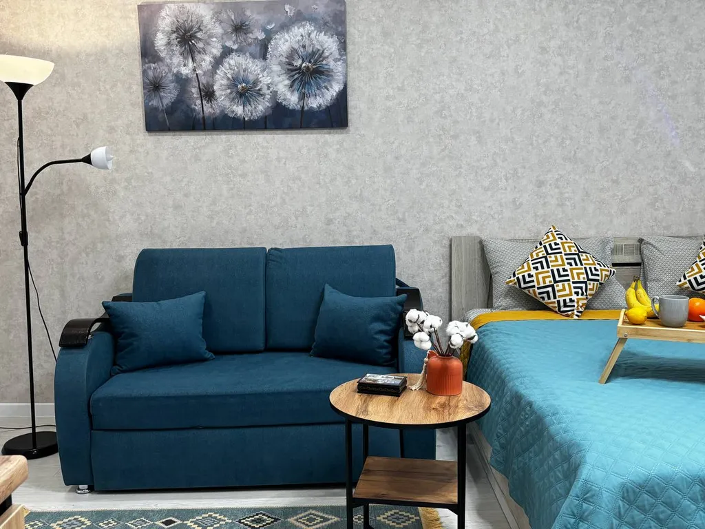 Квартира Уютная-студия в новом районе рядом с МНТК — аренда посуточно в Чебоксары