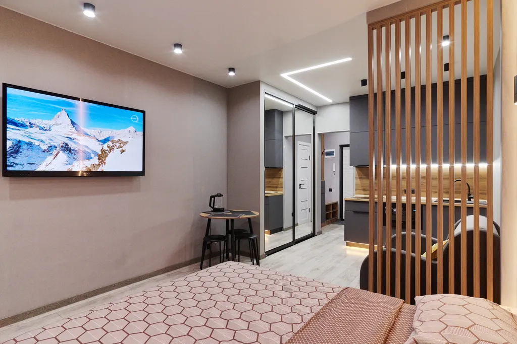 Уютная студия с евроремонтом