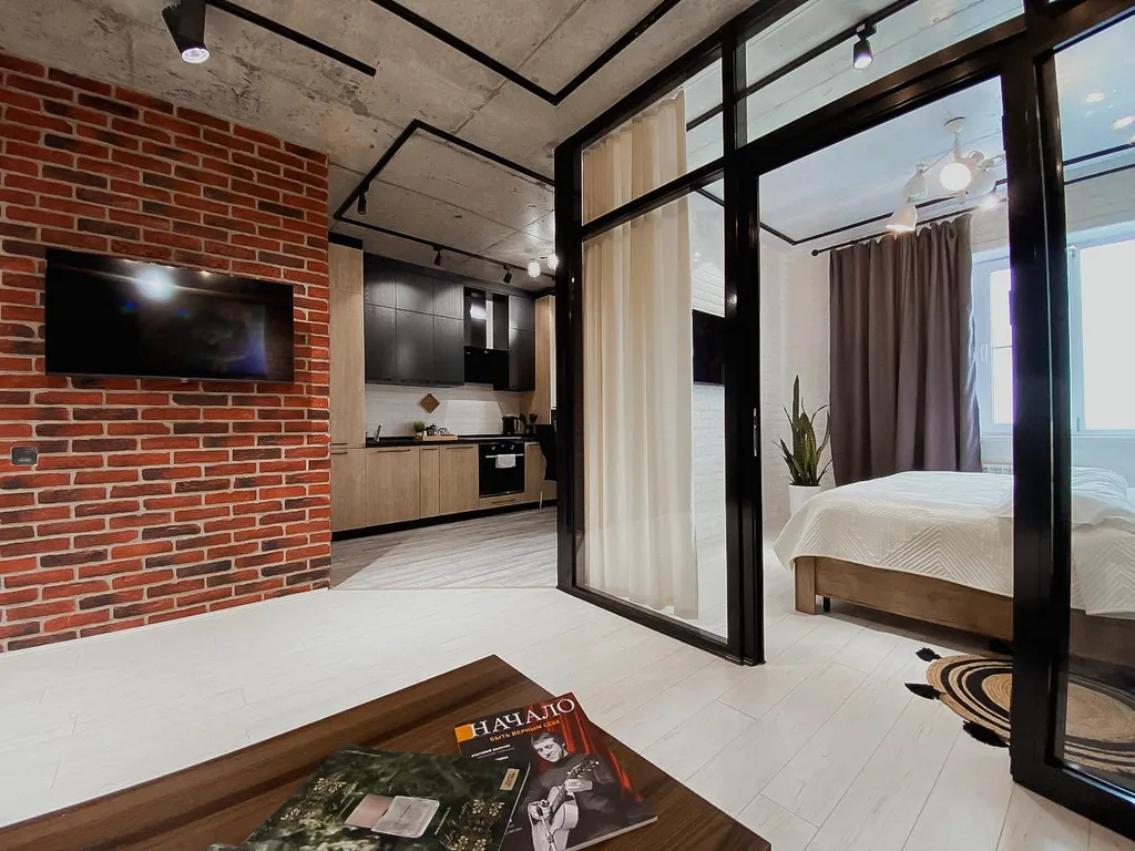 Лофт-квартира для взыскательных – стиль, чистота и полный комфорт