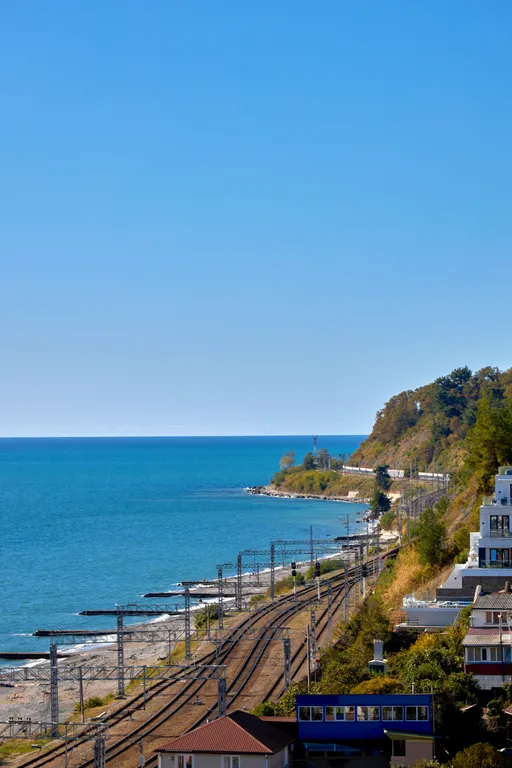 Апартаменты лофт с обзорным видом на море