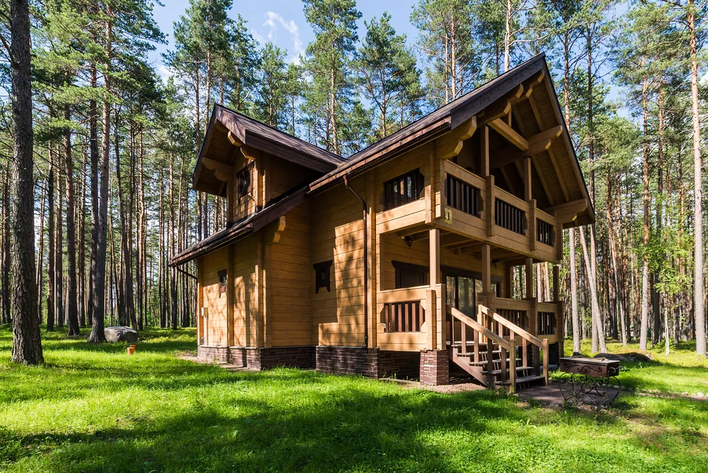 Коттедж Коттедж из бруса — Санкт-Петербург